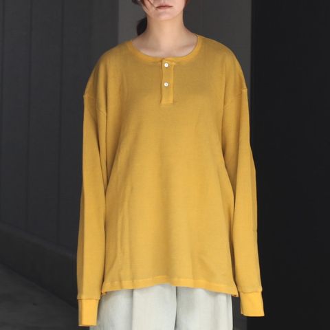 【残り一点】18G Garment Dye Waffle