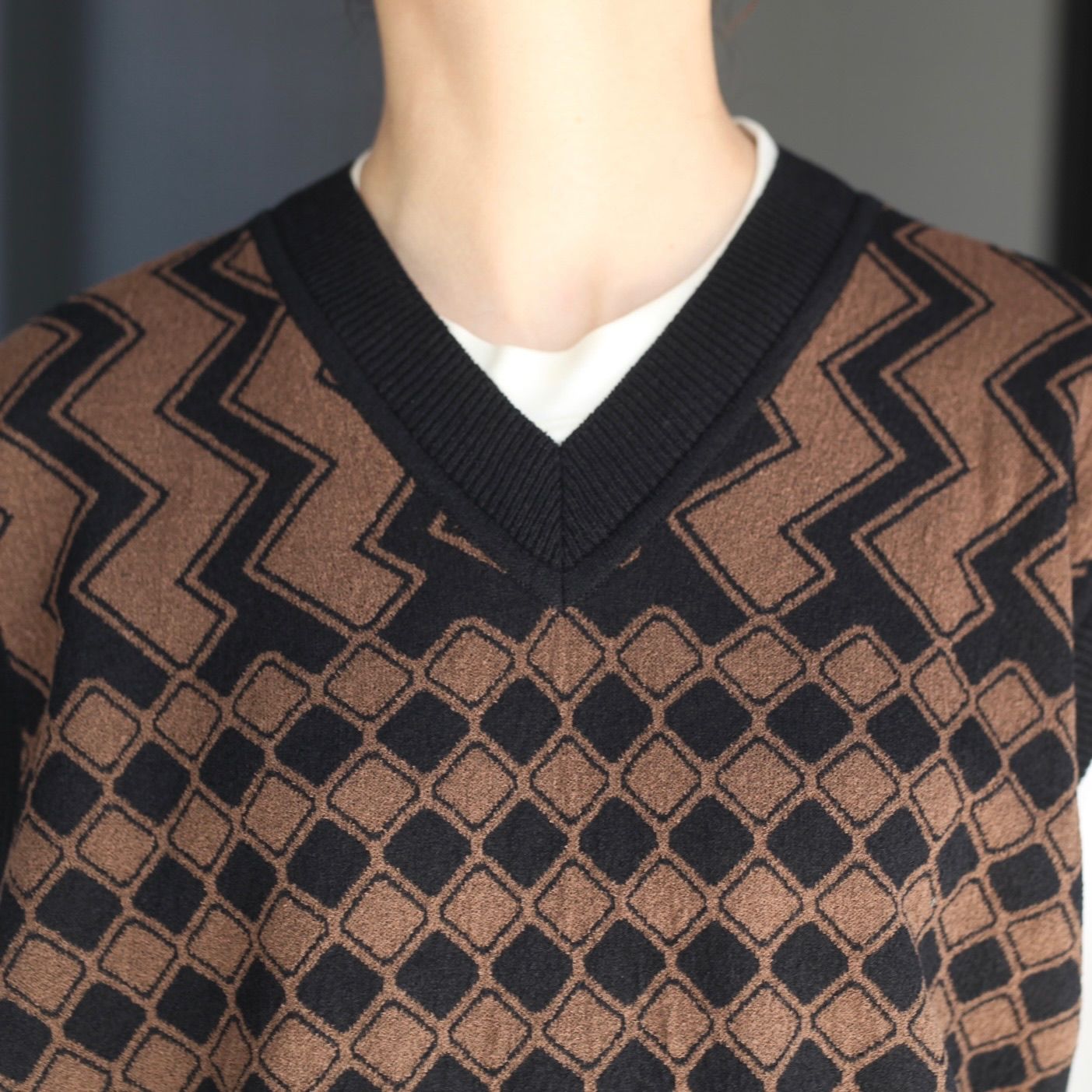 【残り一点】Kuba Knit Vest