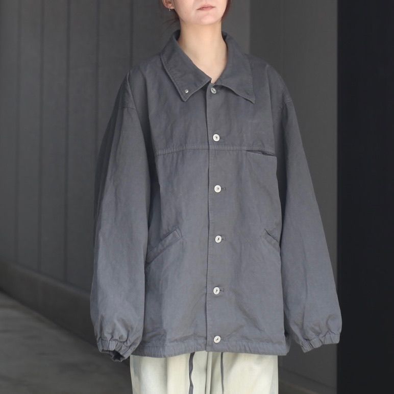 【残り一点】ガーメントダイオーバーサイズハーフコート