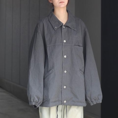 【残り一点】ガーメントダイオーバーサイズハーフコート