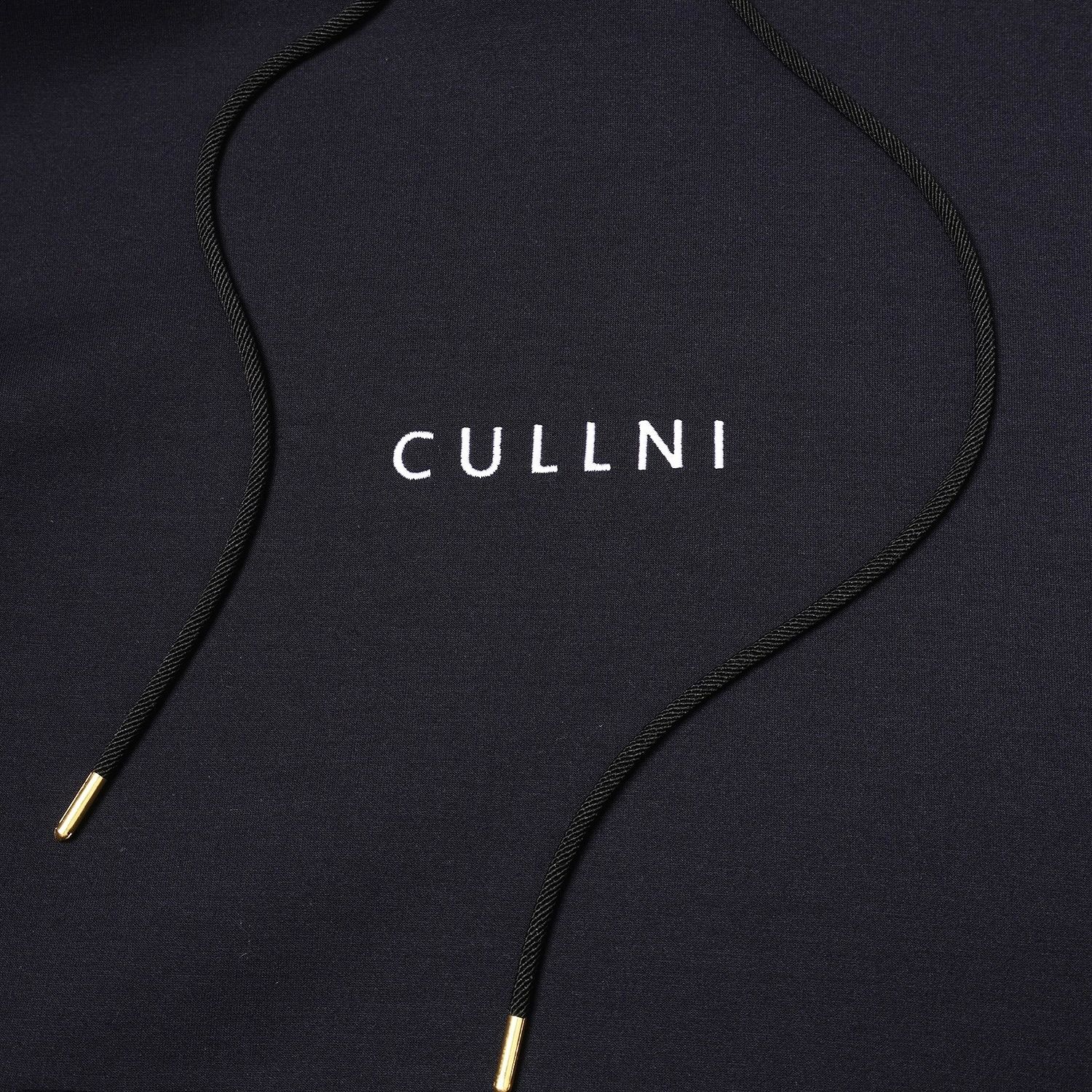 【残り一点】CULLNI Logo Embroidery Double Face Hoodie