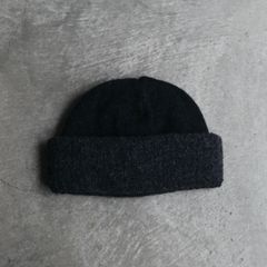 【再販売通知受付可能】WO/AL Knit Cap(BLACK)