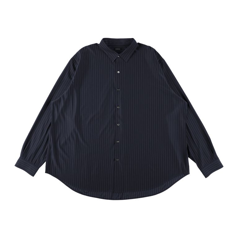 【残り一点】36G Silk Stripe Atmosphere LS Shirt