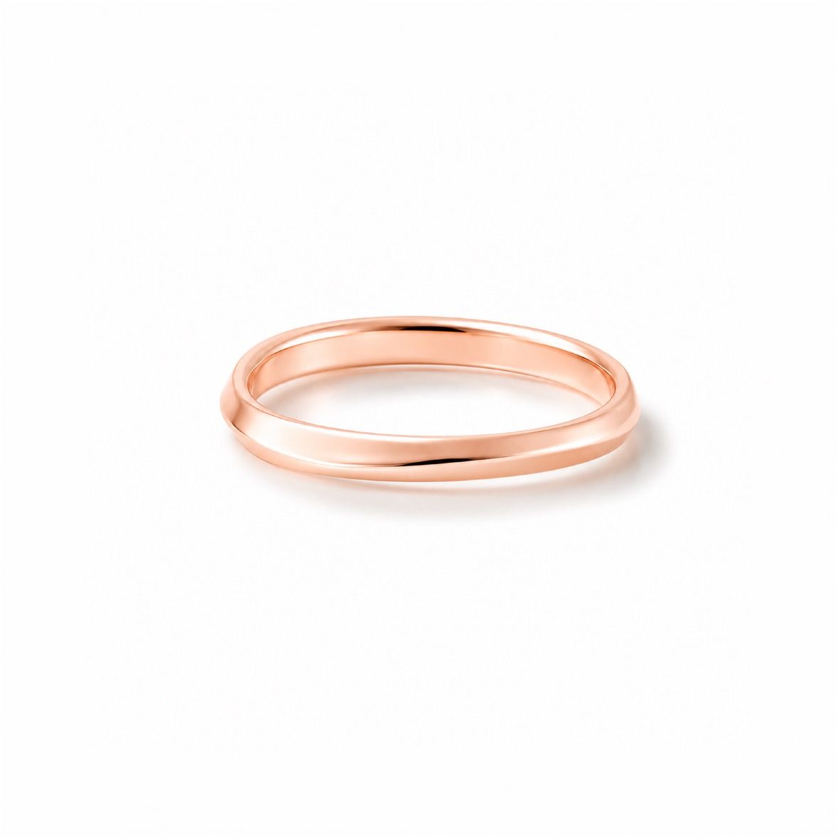 【お取り寄せ注文可能】Wave Ring S(K18 PINK GOLD)