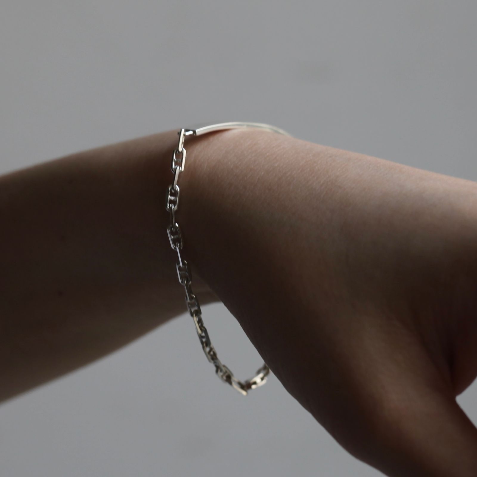 【お取り寄せ注文可能】Anchor ID Bracelet_M(WHITE)