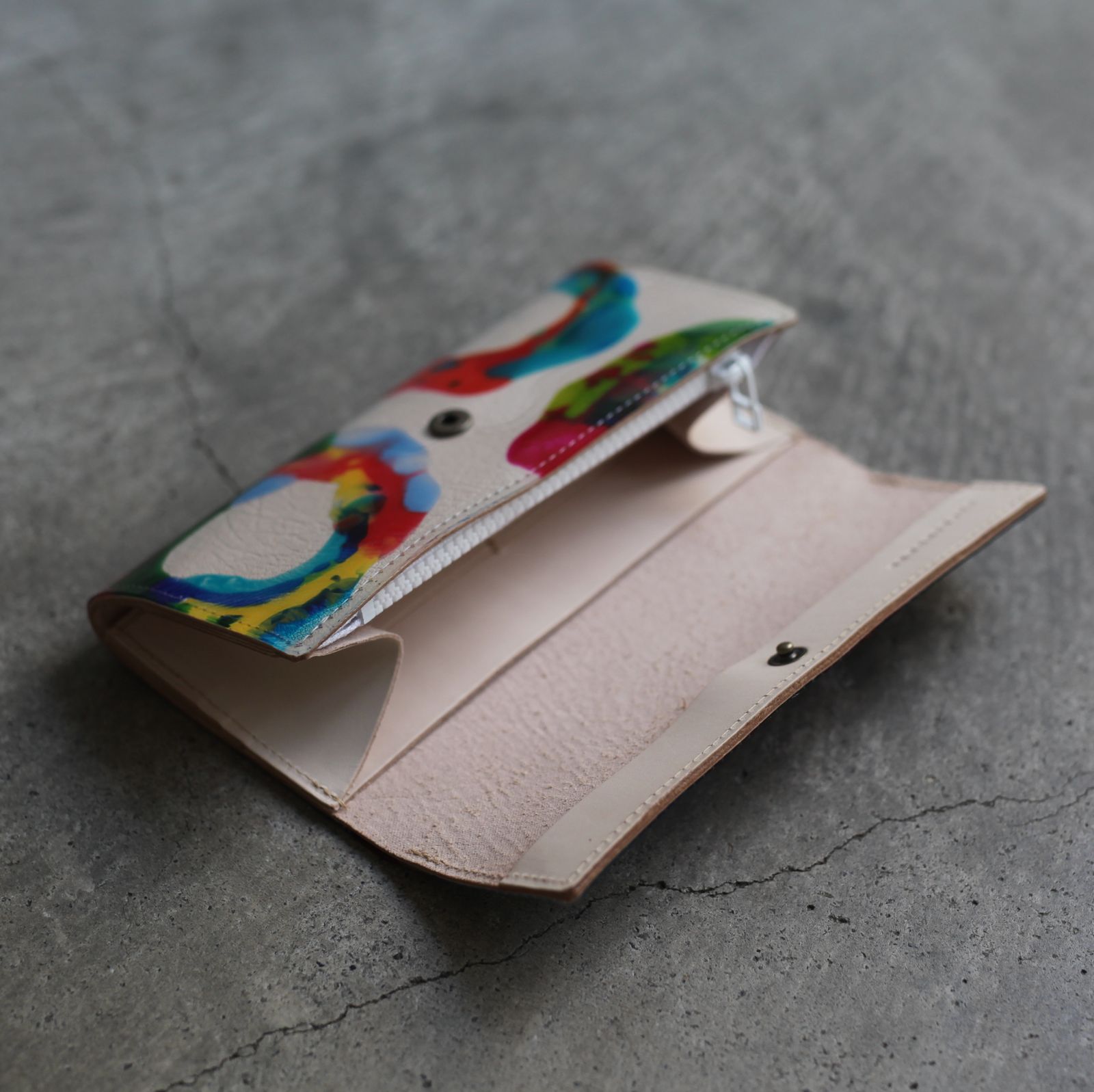 【残り一点】Paint Wallet(LONG)