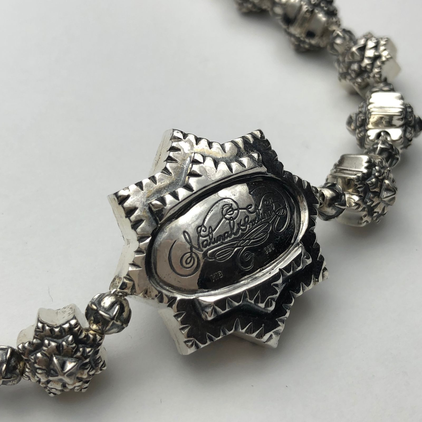 【お取り寄せ注文可能】Flower Element Long Neckless(SILVER×GOLD)