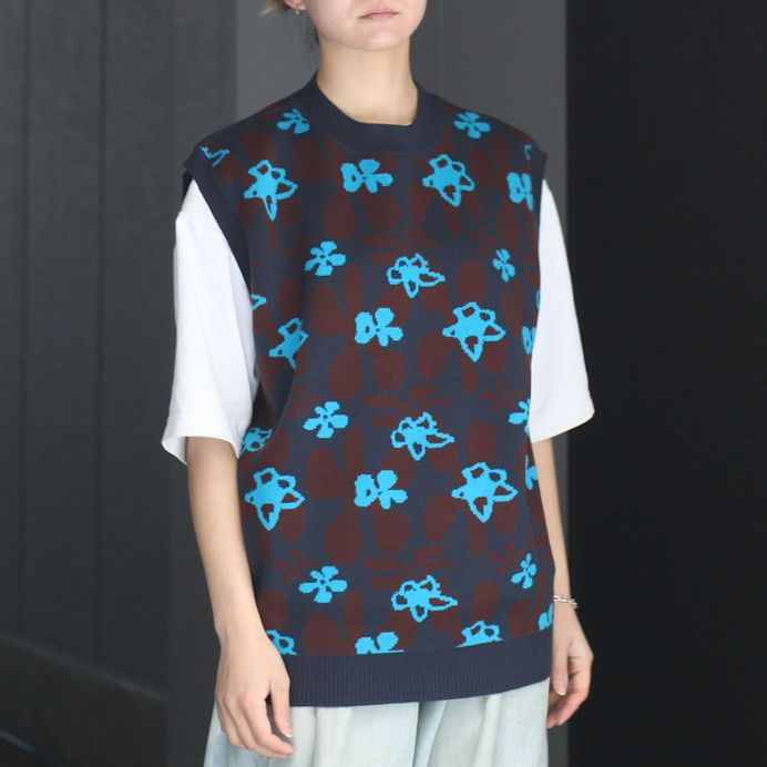 Dairiku ttt_msw American pullover flower-