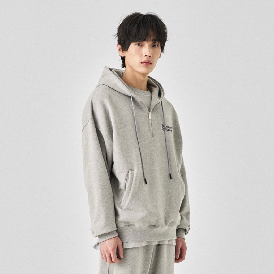 【残り一点】Gymnasium Half Zip Up Hoodie