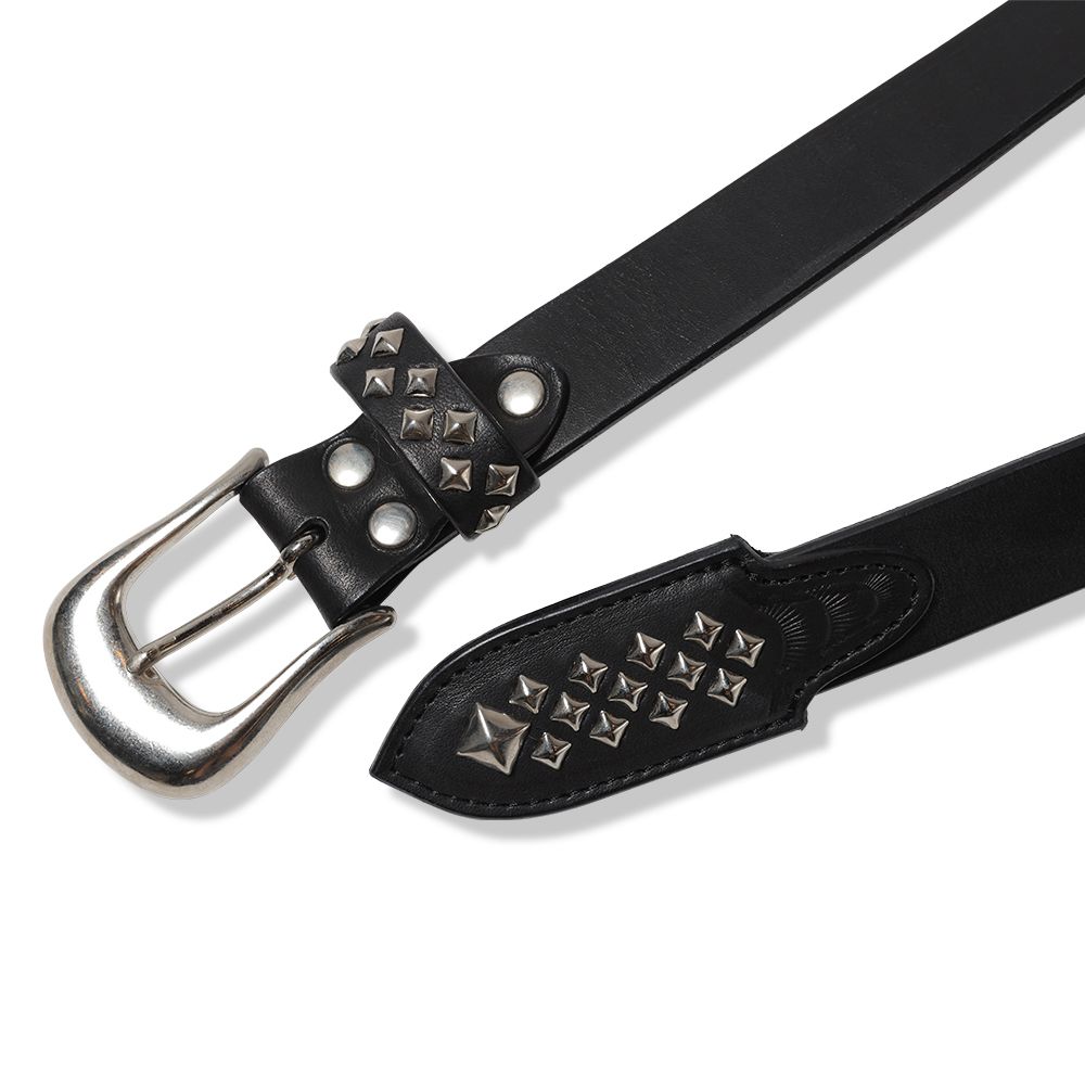 【残り一点】Studs Leather Narrow Sword Belt