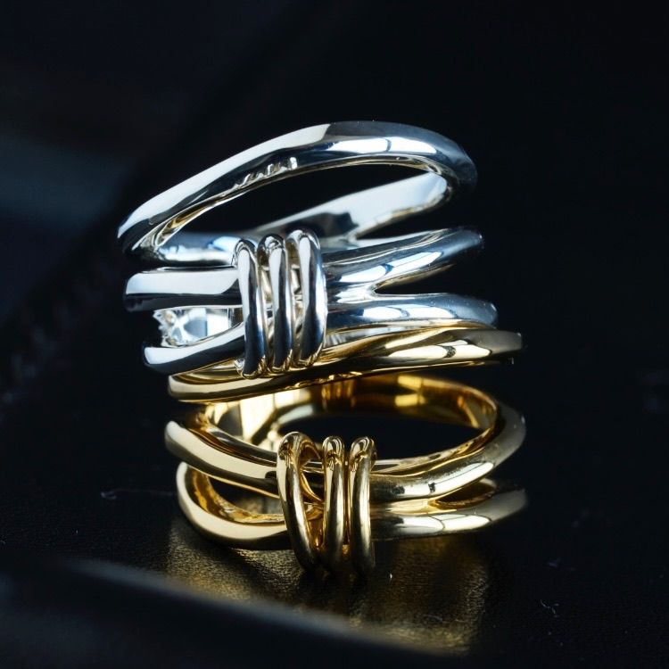 【お取り寄せ注文可能】Grace Plus Triple Ring(GOLD)
