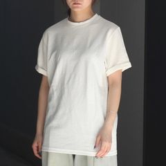 【残り一点】Dry Cotton Sleeve Turn Over Tee Shirt