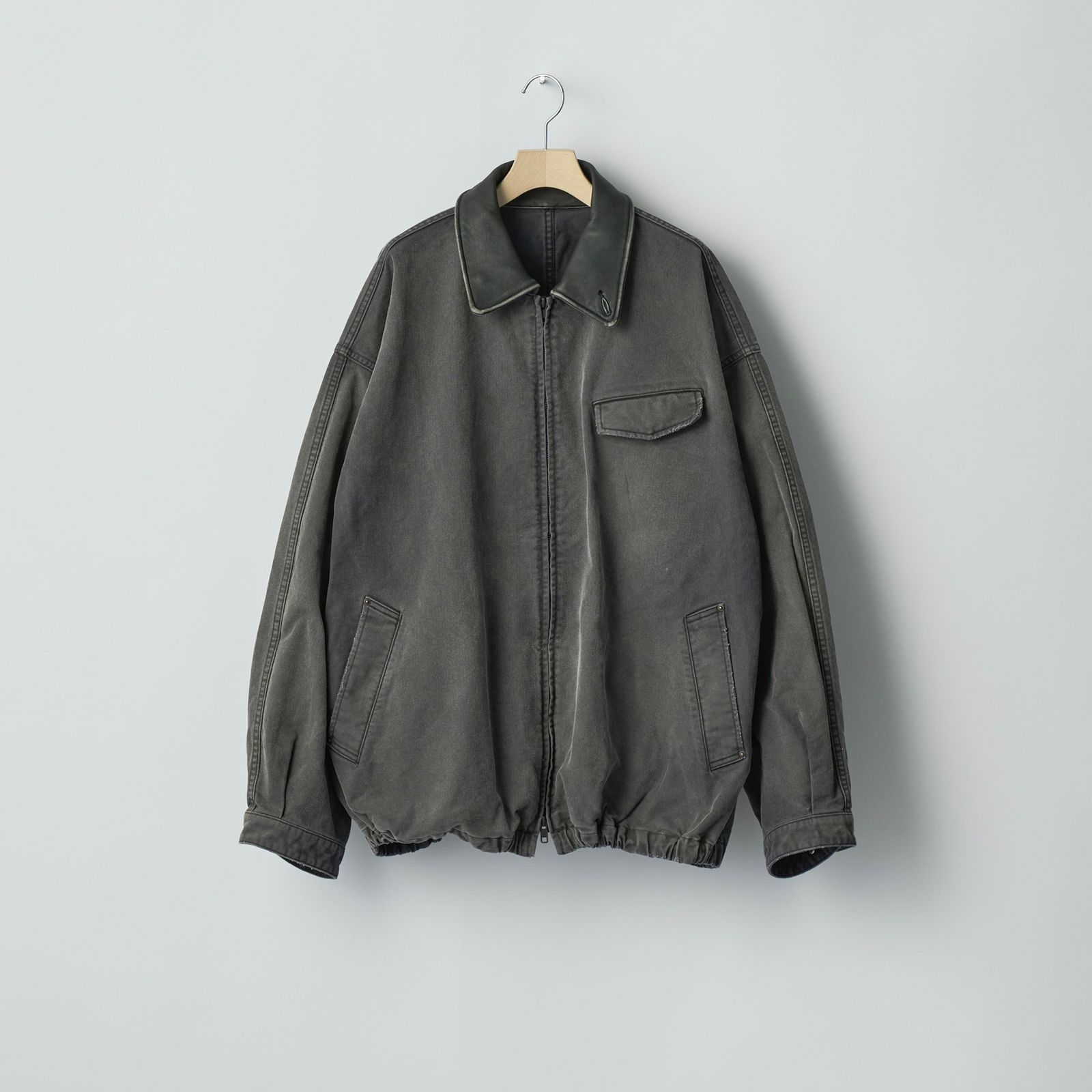 【残りわずか】Sulfur Dyed Whip Cord Vintage Zip Jacket