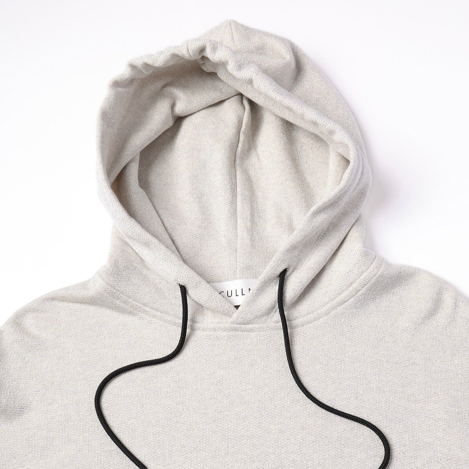 【残り一点】Cullni Logo Embroidery Glitter Yarn Hoodie