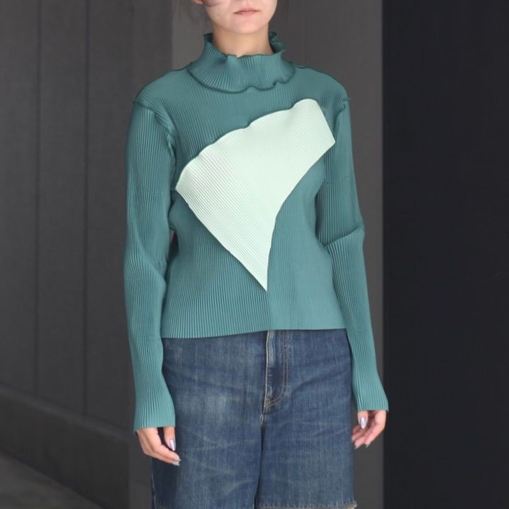 【残り一点】Todo Wave Top Long Sleeve High Neck