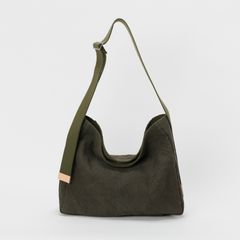 【再販売通知受付可能】Square Shoulder Bag Small(KHAKI GREEN)