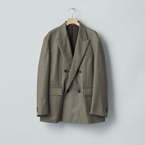 【残り一点】Extra Fine Wool Double Breasted Blazer