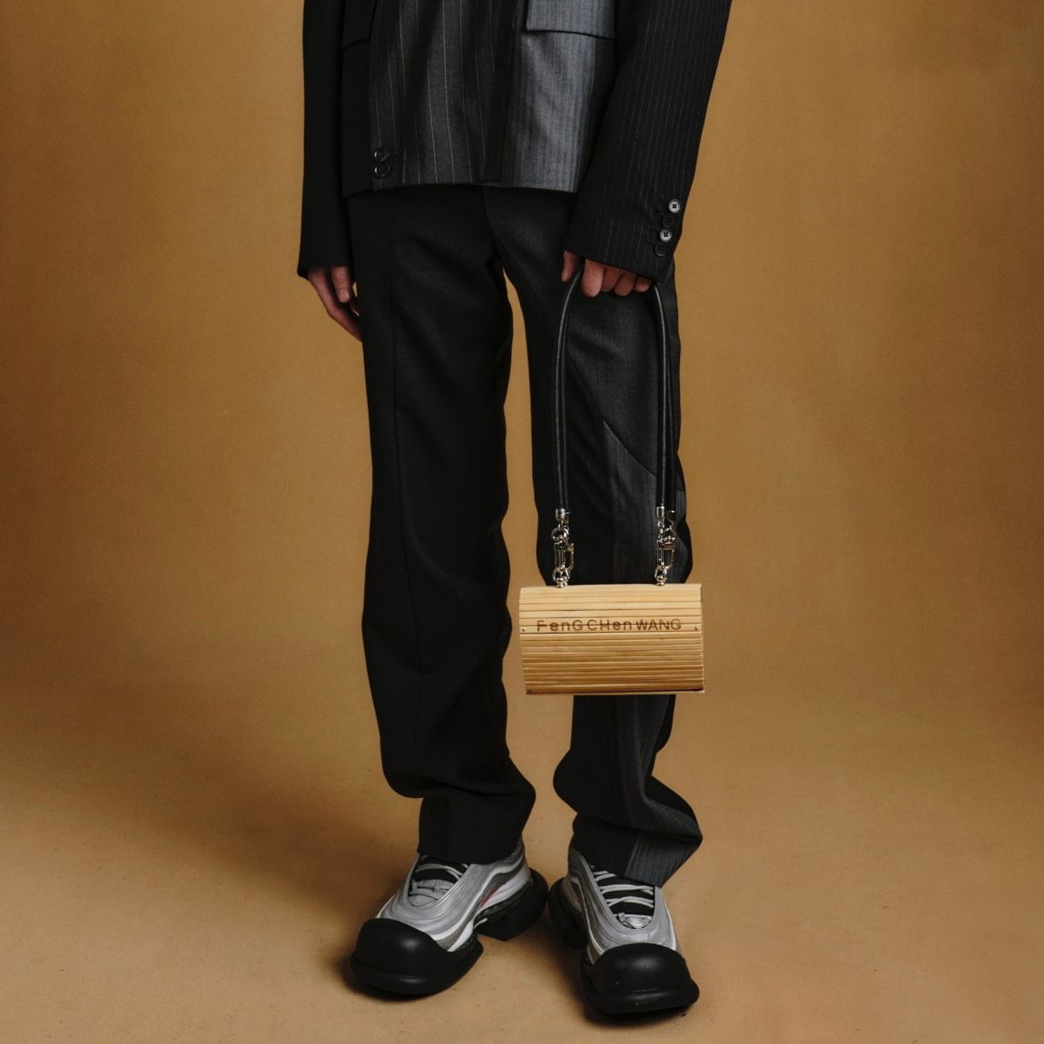 Feng Chen Wang - 【残り一点】Paneled Wool Trousers | ACRMTSM