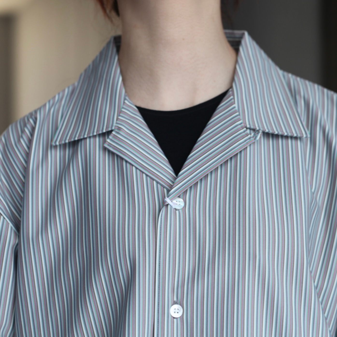【残り一点】46G Stripe Delta Shirt