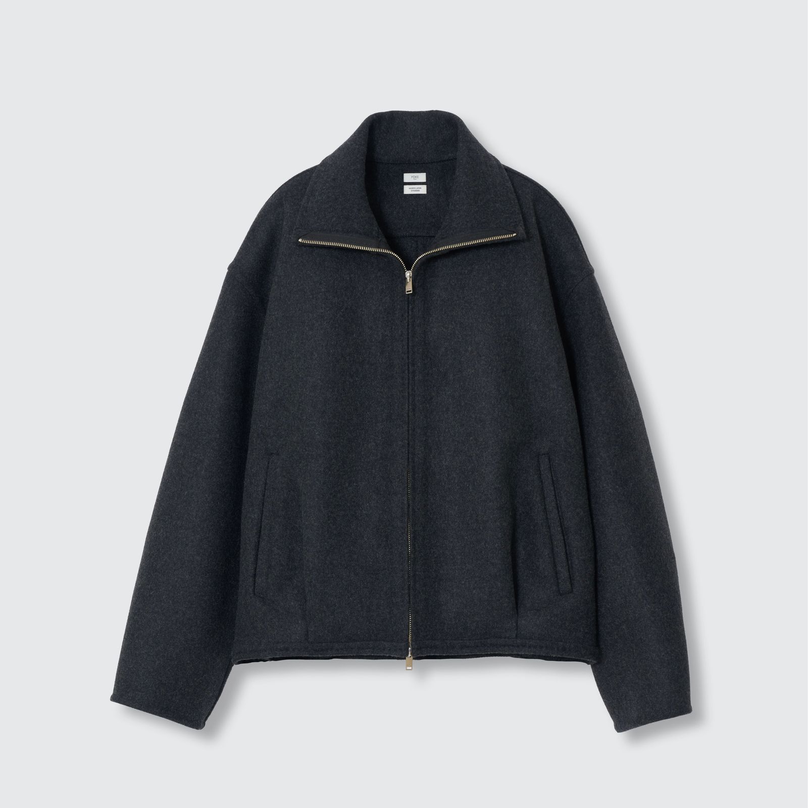 【残り一点】Wool Cashmere Balloon Silhouette Blouson