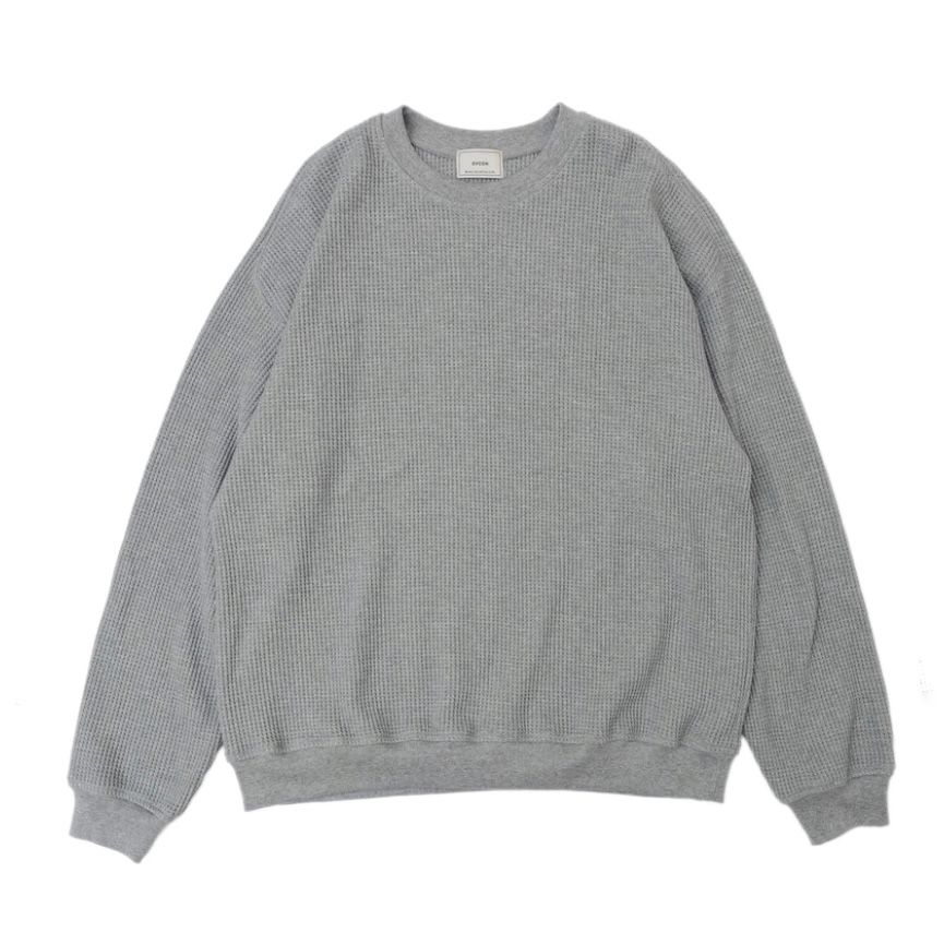 【残り一点】Waffle Crew Neck