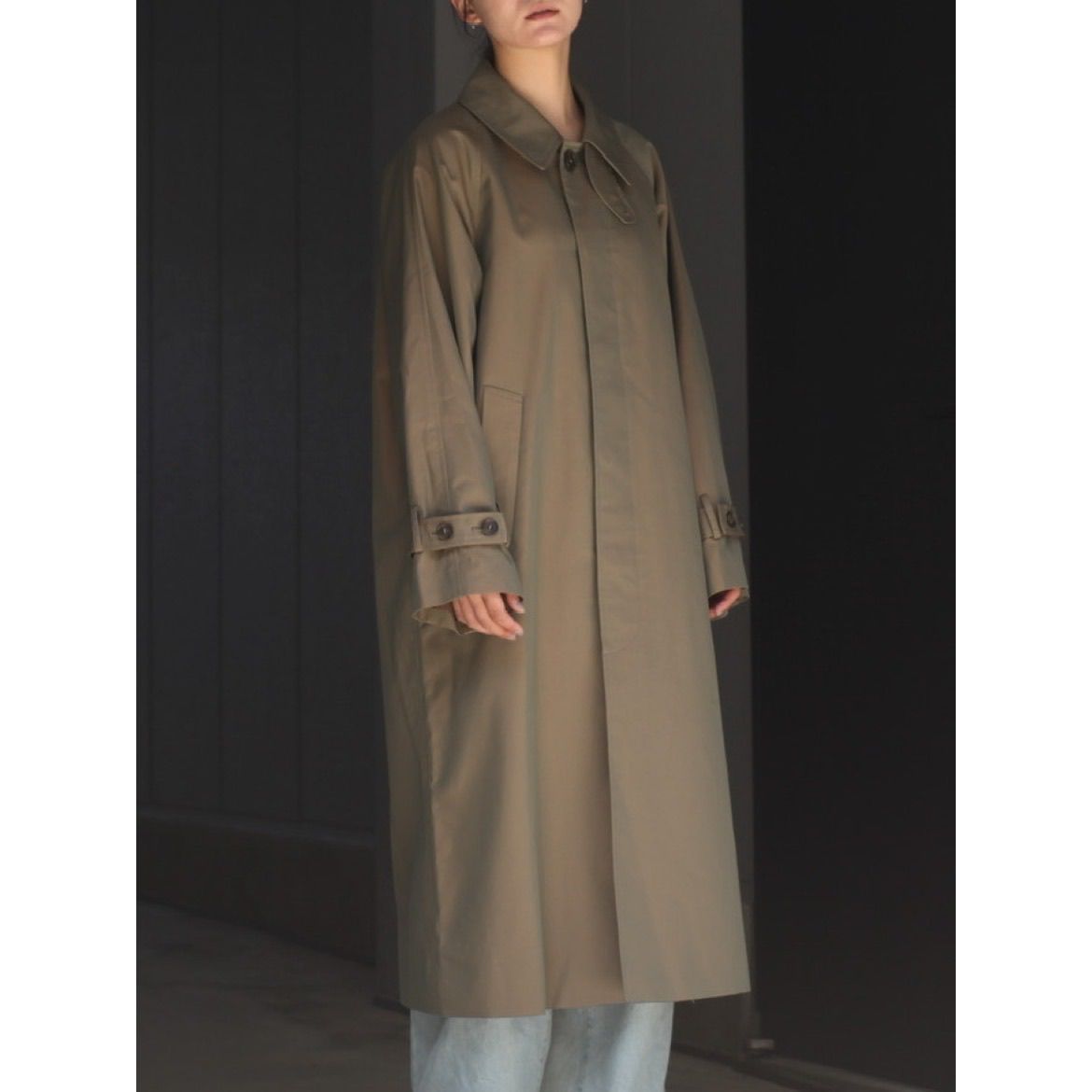 elconductorH【希少】MUZE HOODED TRENCH COATトレンチコート