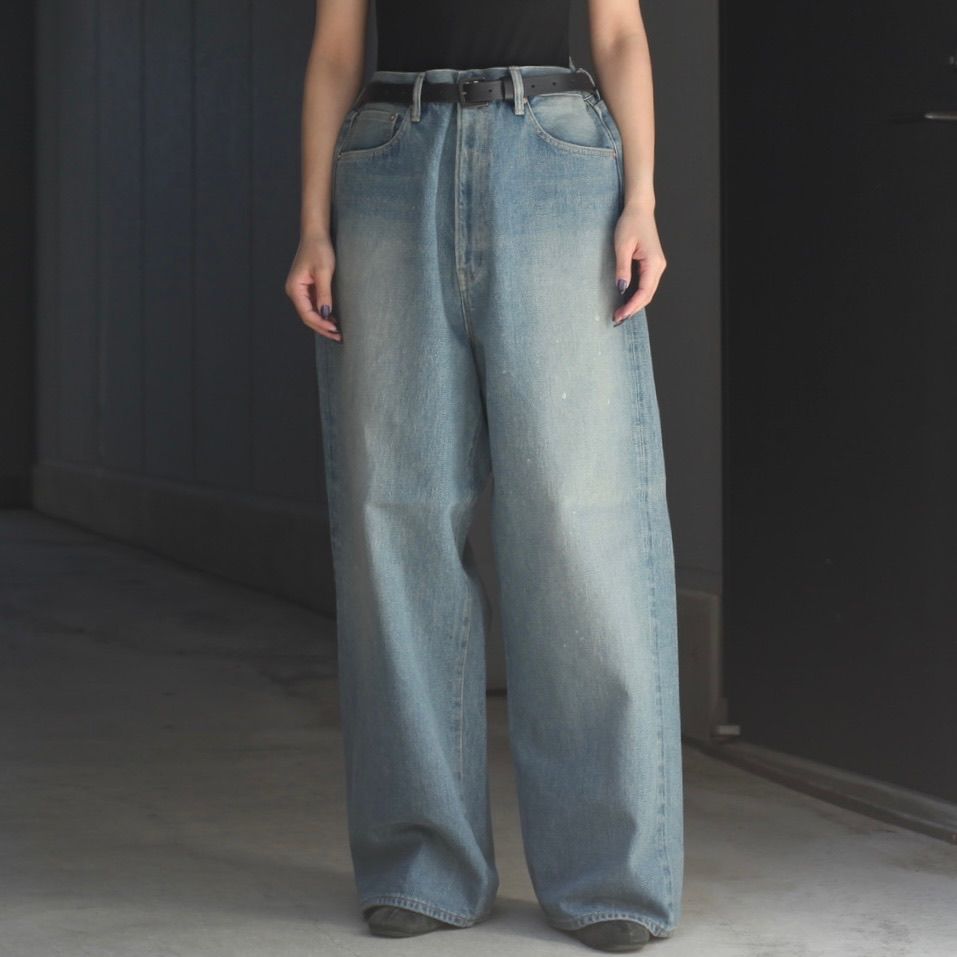 【残り一点】5pocket Baggy Pants(USED FADE)