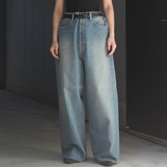 【残り一点】5pocket Baggy Pants(USED FADE)