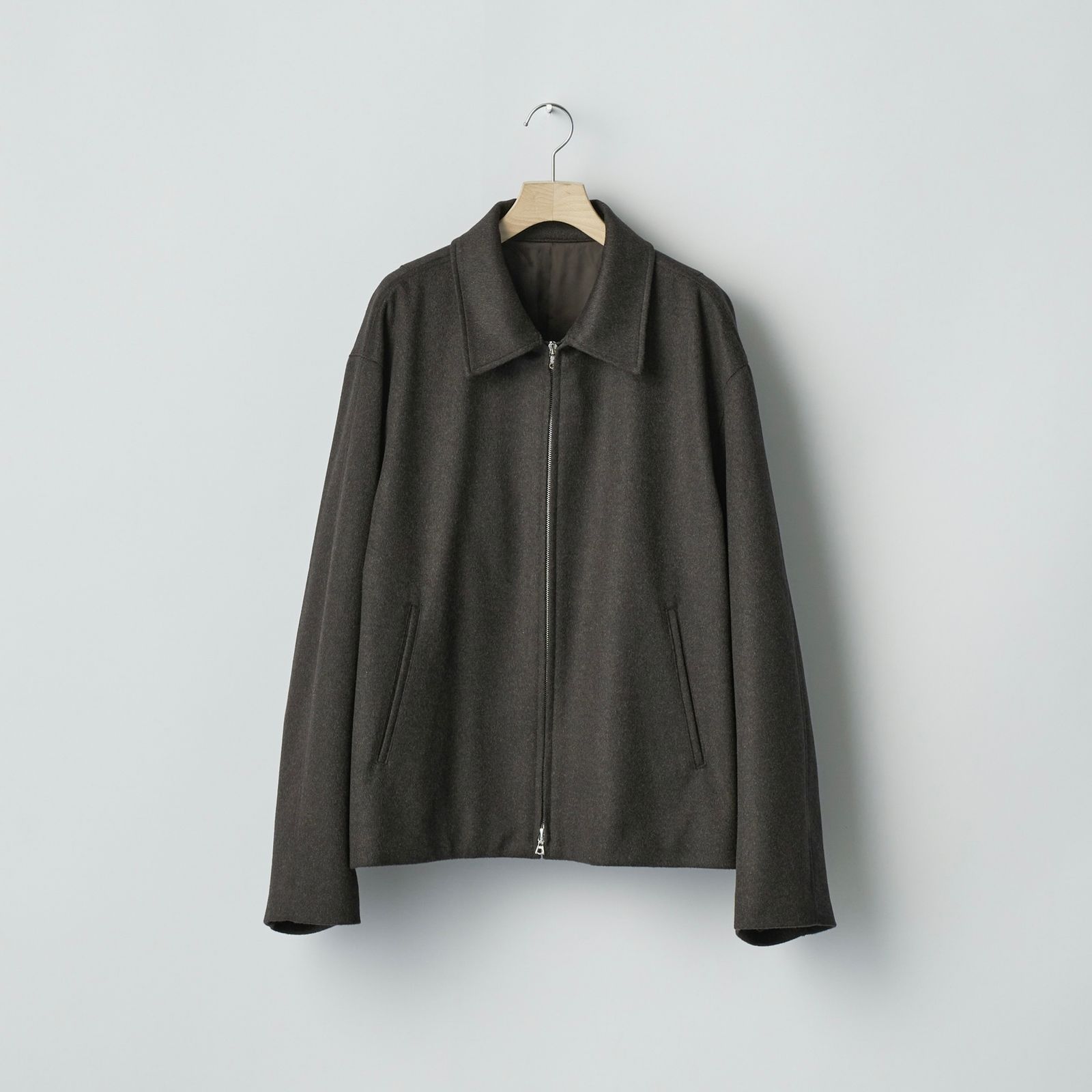 【残り一点】Pure Cashmere Zip Short Jacket