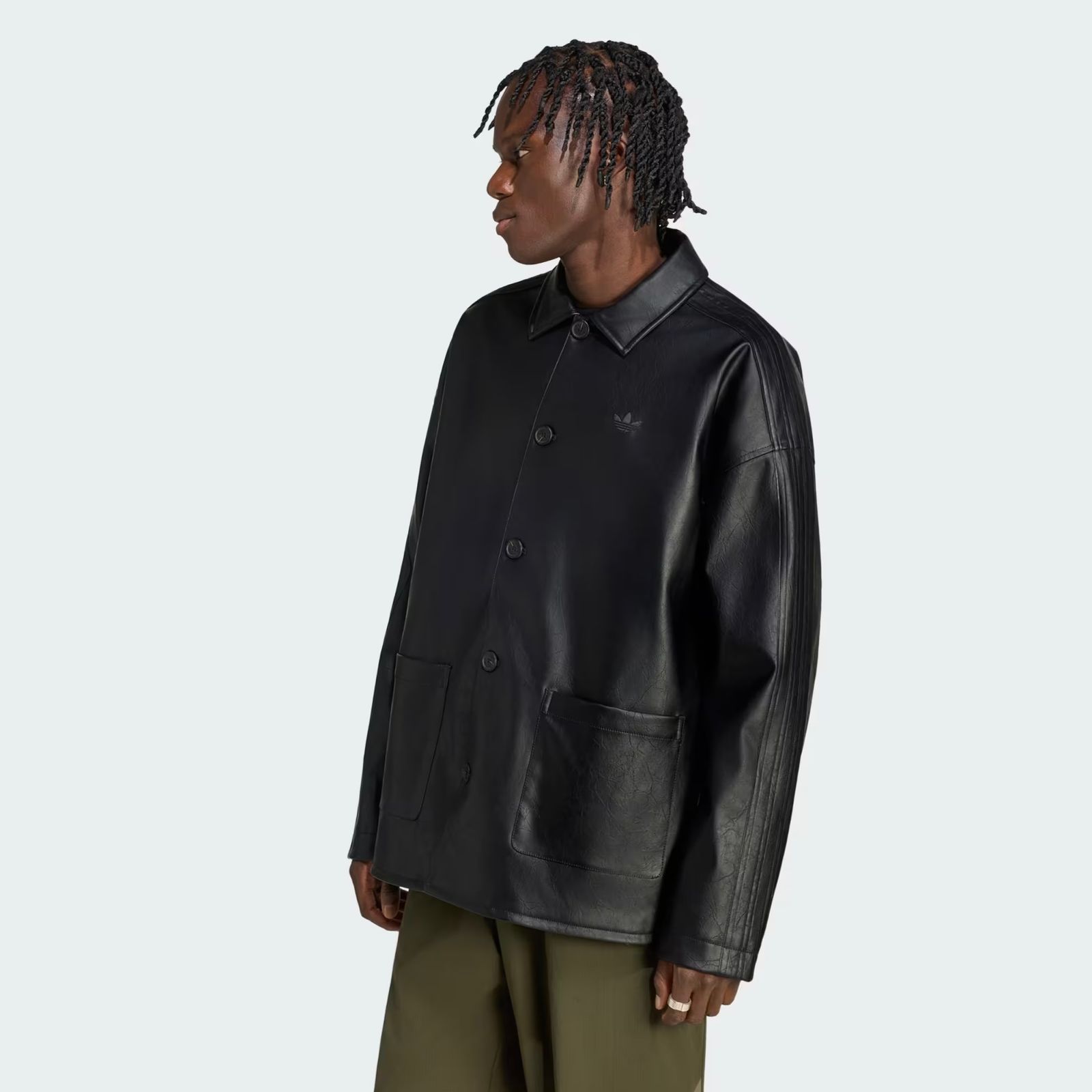 【残り一点】Pleather Coat