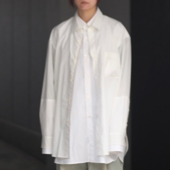 【残り一点】Oversized Layered Shirt