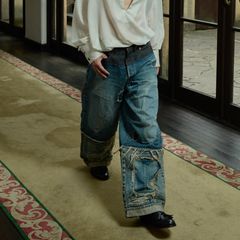 【残り一点】Stratum Denim Pants Wide Cut