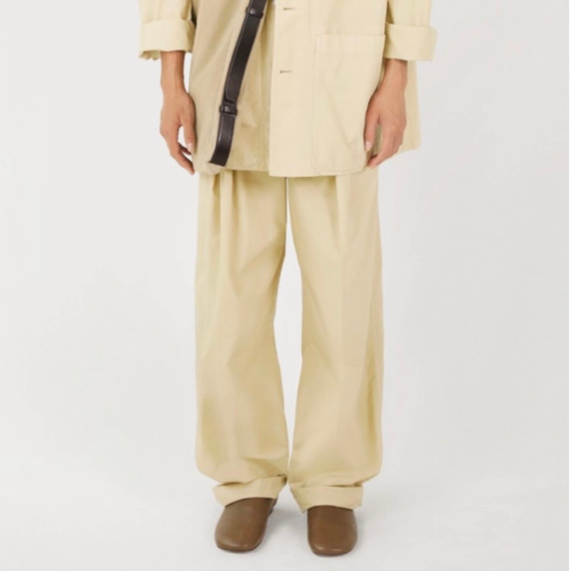 LEMAIRE - 【残りわずか】Belted Pleated Pants | ACRMTSM