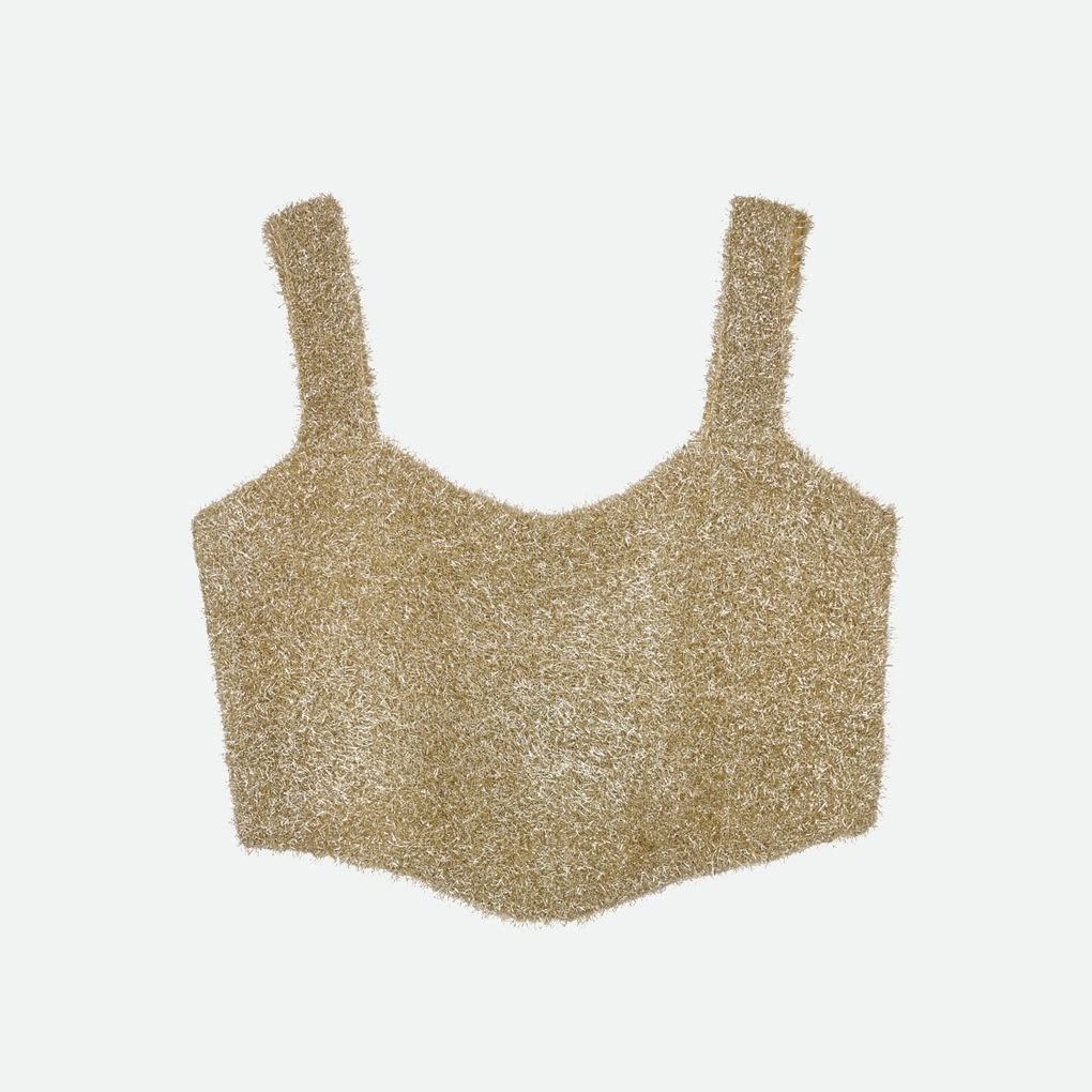 【残り一点】Glitter Knit Bustier