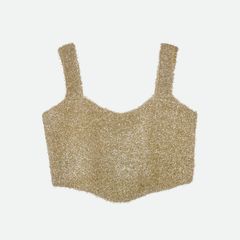 【残り一点】Glitter Knit Bustier