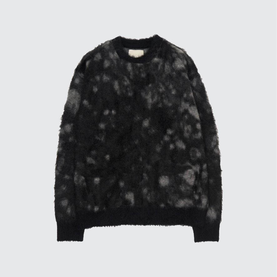 【残り一点】Kid Mohair Jacquard Sweater