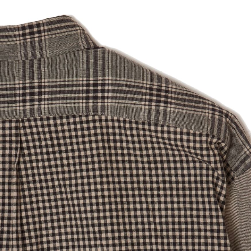 【残り一点】"CS" Linen Big Shirt Crazy Pattern