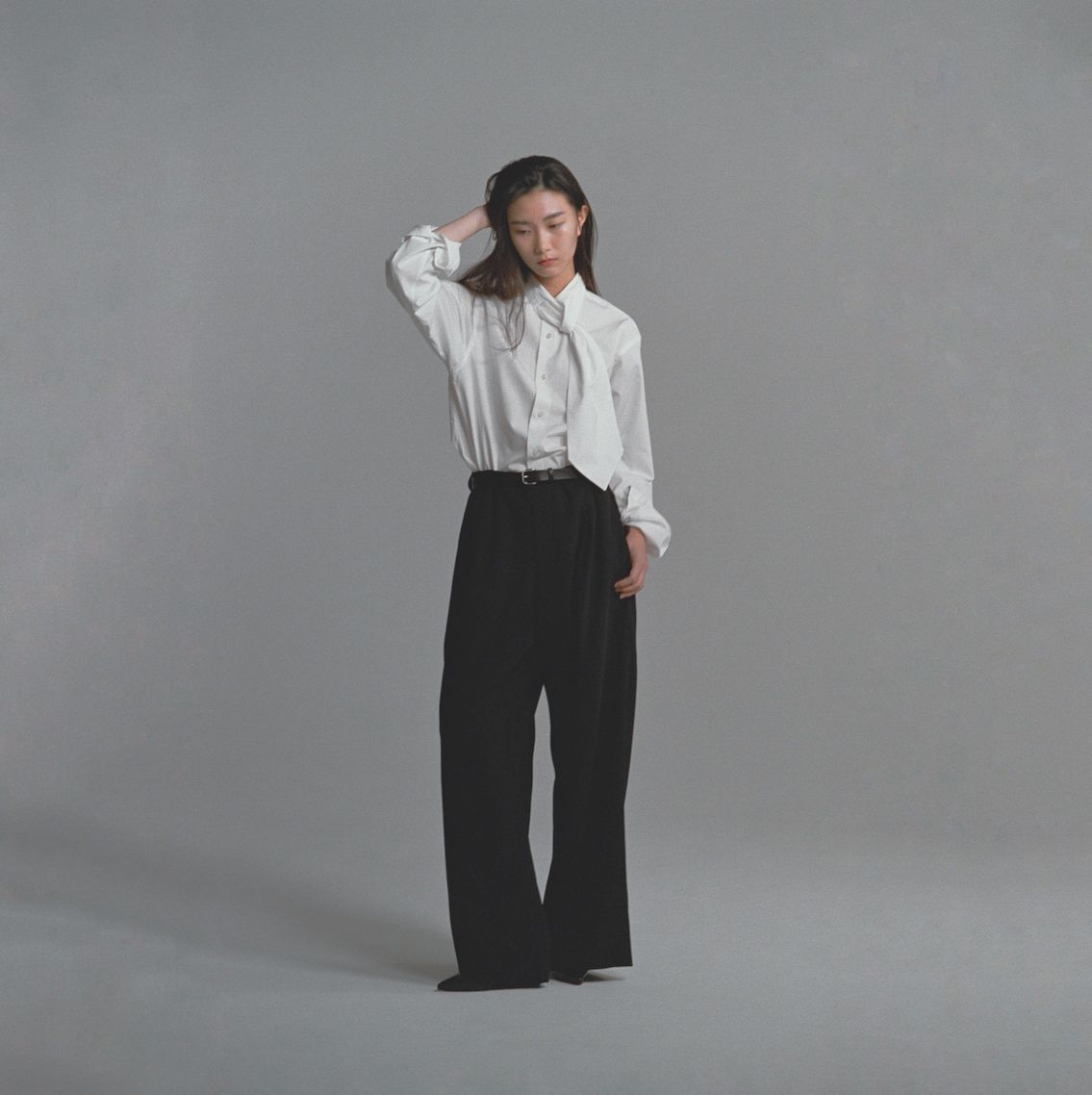 【残り一点】Ascot Tie Collar Shirt