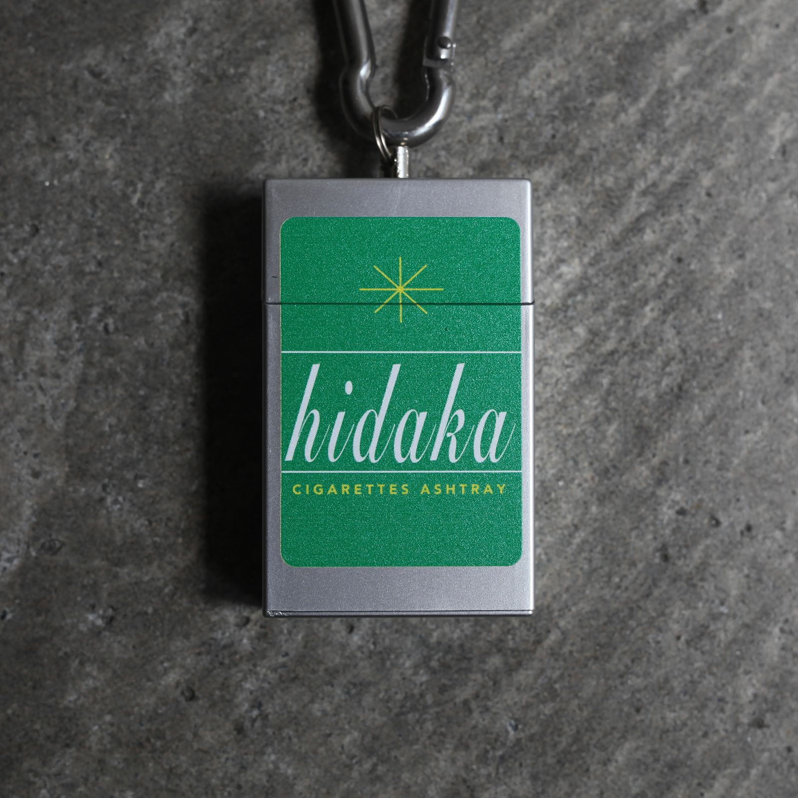 【残り一点】Portable Ash Tray_HI-LITE(GREEN)