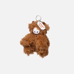 【残り一点】Cursed Highland Cow Plush Keychain