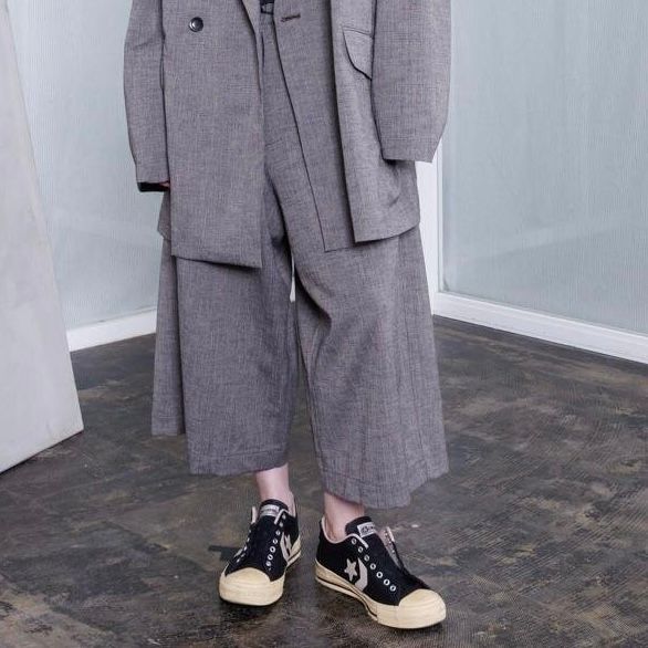 【残り一点】ワイドイージーショーツ(POLYESTER/RAYON)