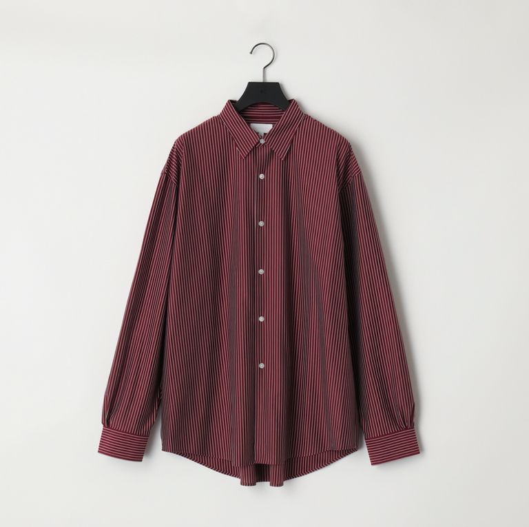 KANEMASA PHIL. - 【残り一点】46G Modest Stripe Shirt