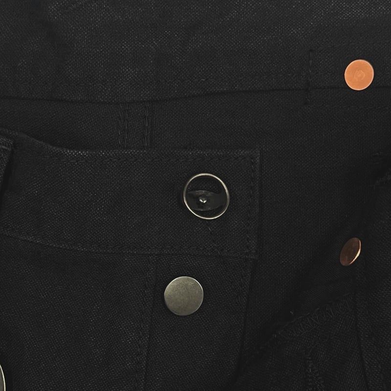 【残り一点】Cut Off Heavy Short Wide Jeans(AGED CANVAS)