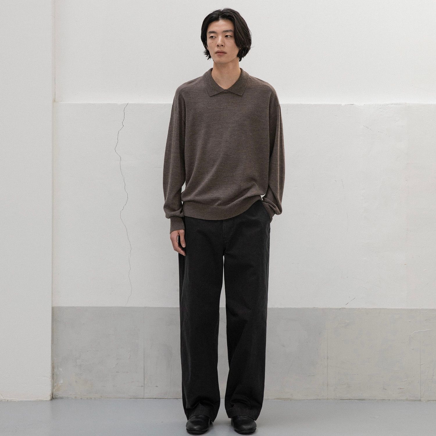 【残り一点】Soutien Collar Knit Pullover