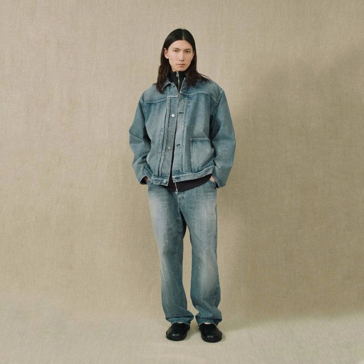 【残り一点】Pleats Jacket(USED FADE)