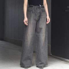 【残りわずか】Wide Vintage Denim Pants