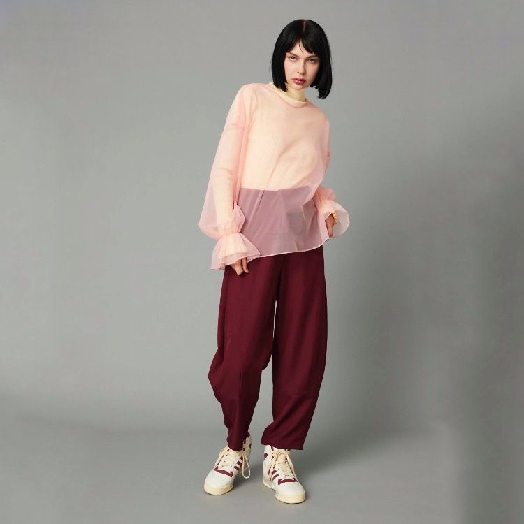 【残り一点】Tulle Blouse