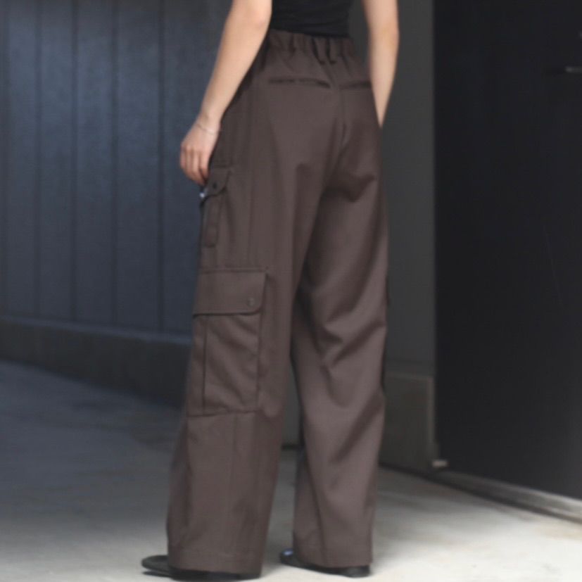 【残りわずか】Cargo Pocket Wide Easy Trousers