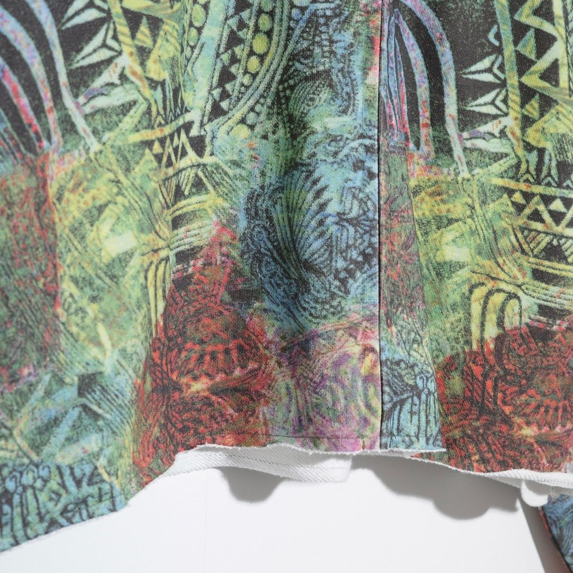 【残り一点】Cut Off Wide Zip Sweat Hoodie