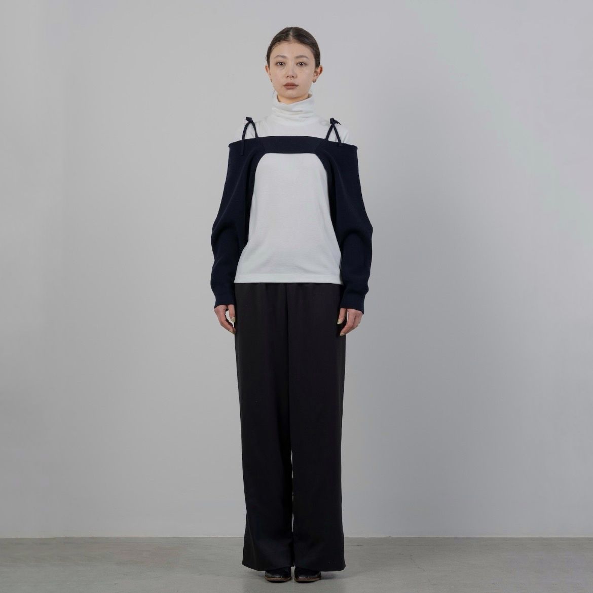 【残り一点】Washable Wool Dia Suit Off Shoulder Sleeves